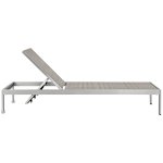 Shore Outdoor Patio Aluminum Rattan Chaise - Image 3