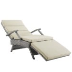 Envisage Chaise Outdoor Patio Wicker Rattan Lounge Chair - Image 10