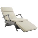 Envisage Chaise Outdoor Patio Wicker Rattan Lounge Chair - Image 5