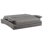 Envisage Chaise Outdoor Patio Wicker Rattan Lounge Chair - Image 2