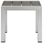 Shore 3 Piece Outdoor Patio Aluminum Set - Image 2