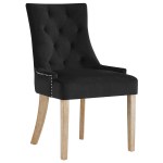 Pose Performance Velvet Dining Chair - Image 5
