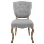 Array Vintage French Upholstered Dining Side Chair - Image 2