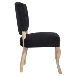 Array Vintage French Performance Velvet Dining Side Chair - Image 4