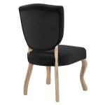 Array Vintage French Performance Velvet Dining Side Chair - Image 3