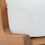 Saratoga Outdoor Patio Premium Grade A Teak Wood Sofa - Image 5