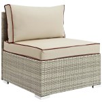 Repose Outdoor Patio Armless Chair - Image 4