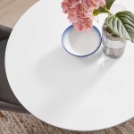 Lippa 28" Round Wood Dining Table - Image 2