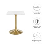 Lippa 24" Square Wood Dining Table - Image 4