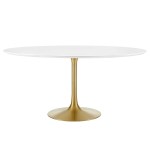 Lippa 60" Round Wood Dining Table - Image 7