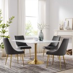 Lippa 48" Square Wood Dining Table