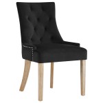 Pose Performance Velvet Dining Chair Set of 4 - Image 3