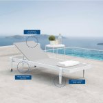 Charleston Outdoor Patio Chaise Lounge Chair - Image 2