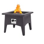 Convene 3 Piece Set Outdoor Patio with Fire Pit - Image 3