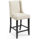 Baron Upholstered Fabric Counter Stool - Image 7