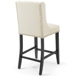 Baron Upholstered Fabric Counter Stool - Image 5
