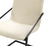 Pitch Upholstered Fabric Dining Armchair - Image 4