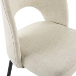 Rouse Upholstered Fabric Dining Side Chair - Image 5