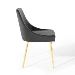 Viscount Performance Velvet Kitchen & Dining > Dining Chairs Set of 2 - Image 7