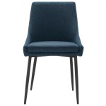 Viscount Upholstered Fabric Kitchen & Dining > Dining Chairs Set of 2 - Image 3