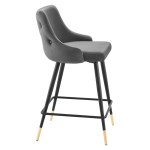 Adorn Performance Velvet Counter Stool - Image 7