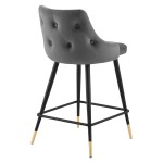 Adorn Performance Velvet Counter Stool - Image 6