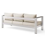 Shore Outdoor Patio Aluminum Sofa - Image 8