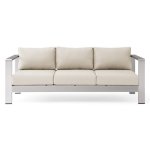 Shore Outdoor Patio Aluminum Sofa - Image 7