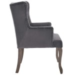Realm Performance Velvet Armchair Set of 2 - Image 4