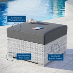 Convene Outdoor Patio Ottoman - Image 3