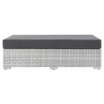 Convene Outdoor Patio Rectangular Ottoman - Image 4