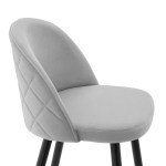 Cordial Performance Velvet Counter Stools Set of 2 - Image 7