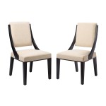 Cambridge Upholstered Fabric Kitchen & Dining > Dining Chairs Set of 2 - Image 8