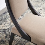 Cambridge Upholstered Fabric Kitchen & Dining > Dining Chairs Set of 2 - Image 2