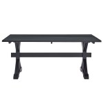 Windchime 71" Wood Dining Table - Image 9