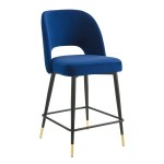 Rouse Performance Velvet Counter Stool - Image 7