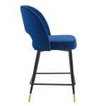 Rouse Performance Velvet Counter Stool - Image 6