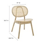 Malina Wood Dining Side Chair - Image 3