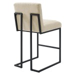 Indulge Channel Tufted Fabric Counter Stool - Image 6