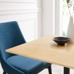 Lippa 28" Square Wood Dining Table - Image 2