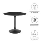 Lippa 36" Round Faux Marble Dining Table - Image 4