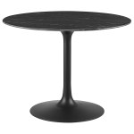 Lippa 40" Round Faux Marble Dining Table - Image 7