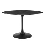 Lippa 48" Round Faux Marble Dining Table - Image 7