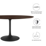 Lippa 60" Oval Wood Dining Table - Image 4