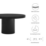 Gratify 60" Round Dining Table - Image 2