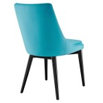 Viscount Performance Velvet Dining Chair - Image 7