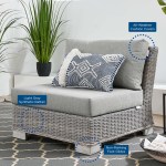 Conway 5-Piece Outdoor Patio Wicker Rattan Furniture Set - Image 3