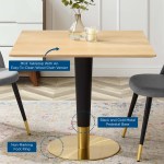 Zinque 36" Square Dining Table - Image 2