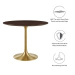 Lippa 36" Round Wood Dining Table - Image 4