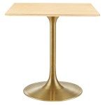 Lippa 28" Square Wood Dining Table - Image 7